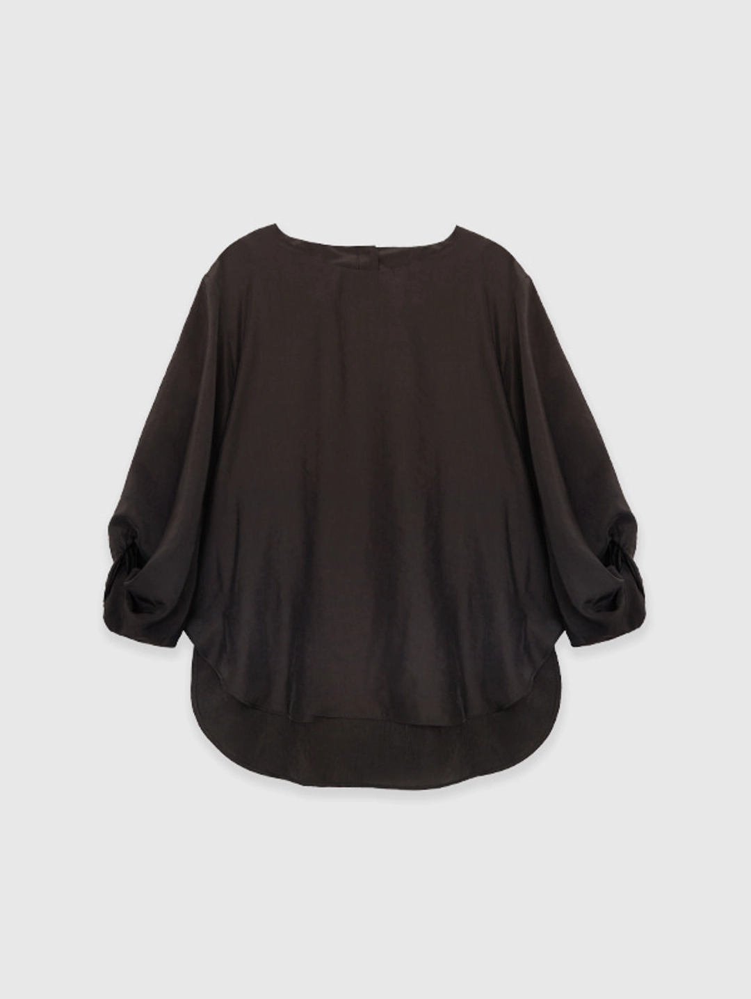 오디에스 [3rd 재입고] Oboe Blouse (Deep Brown) 상품 이미지 1