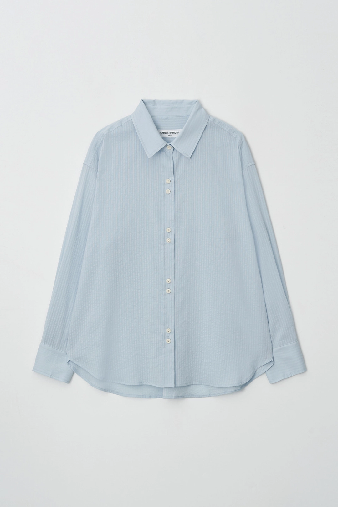 브렌다 브렌든 renee summer shirts - light blue 상품 이미지 1