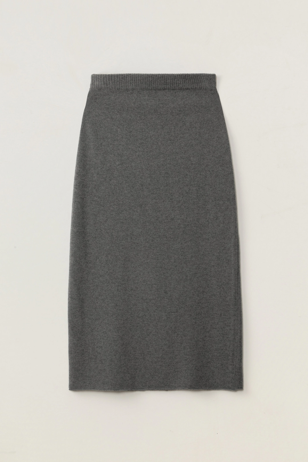 세이지먼트 HOPE CASHMERE KNIT SKIRT_CHARCOAL 상품 이미지 1