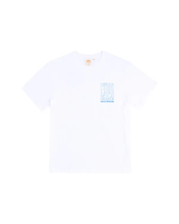 HS Winding Typo Tee_White