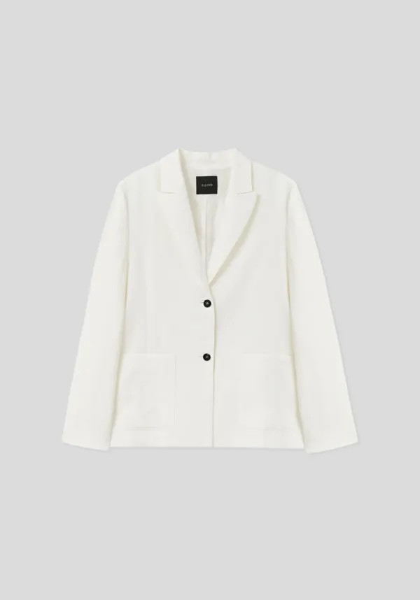 Maelle Linen Jacket (White)