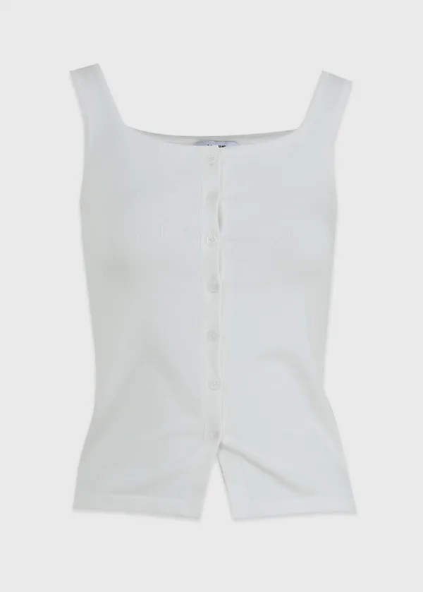  [44-120]  Lasol Sleeveless Knit Cardigan  라솔 슬리브리스 니트 가디건 (여름-데일리룩-캐주얼룩-슬리브리스-니트가디건-가디건-나시가디건-베이직-세미기장-레이어드-컬러포인트-빅사이즈-자체제작) 