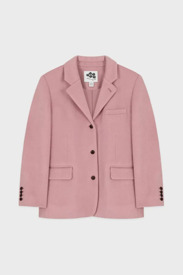 Hairy Wool Classic Blazer (Blave Rose)