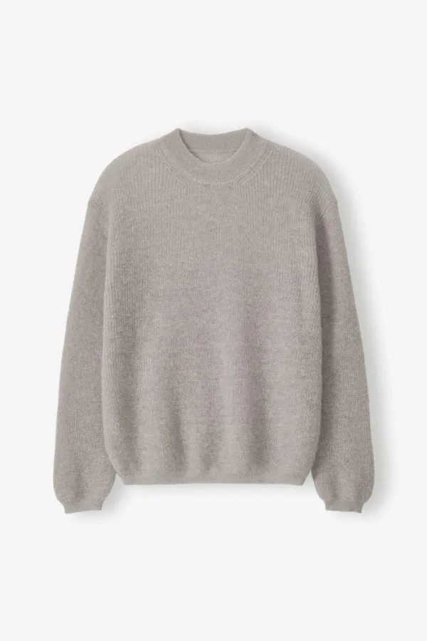 Misty Mohair Knit (Gray)