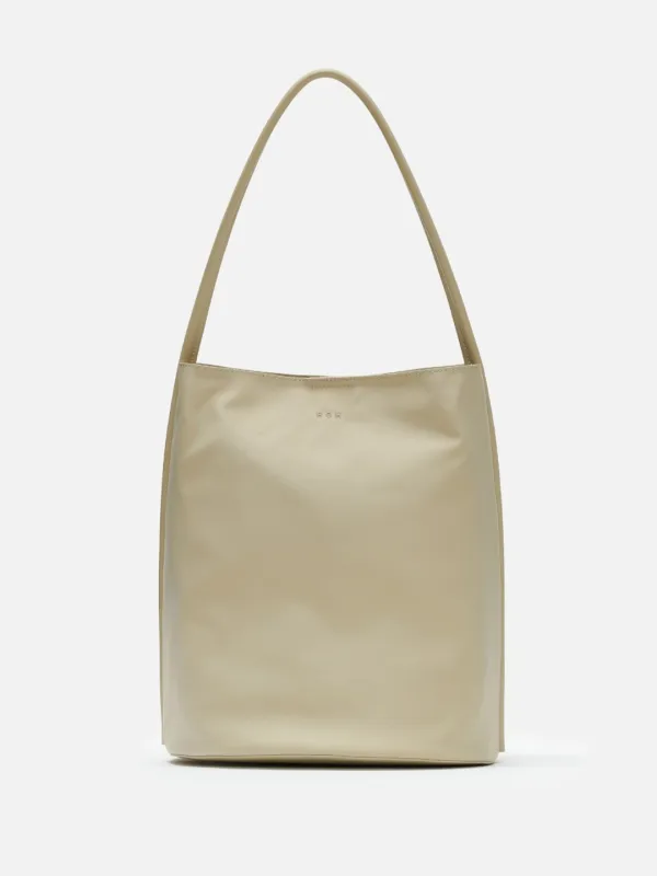 Large Mug shoulder bag Nylon Neutral oat