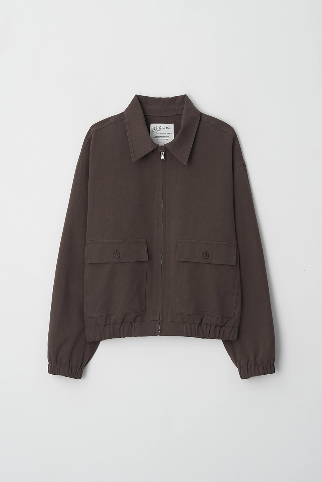 브렌다 브렌든 pocket blouson - cocoa 상품 이미지 1