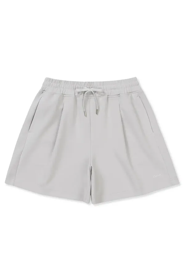 [24SS clove] Sporty Short Pants_Women (Light Grey)