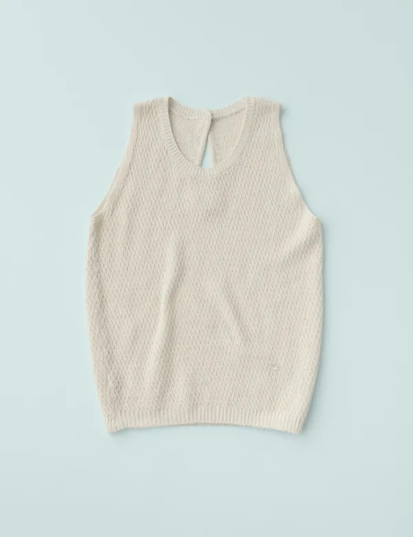 Liu Linen Sleeveless (Ivory)