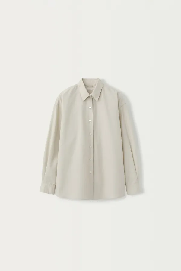 3RD / Leta classic shirt (Muted beige)