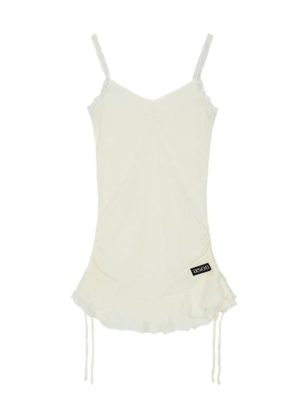 BLOSSOM MINI DRESS / IVORY