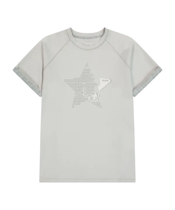 Double Sleeves Raglan T-shirt / Khaki