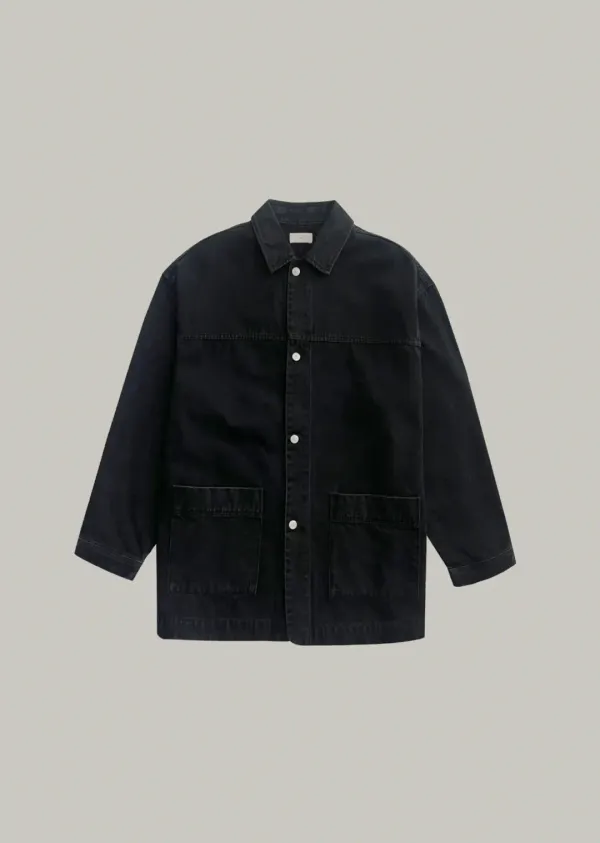 oversized denim jacket