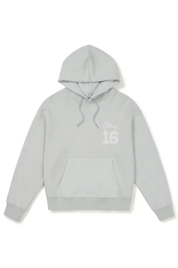 [24FW clove] Lettering Hoody (Mint)