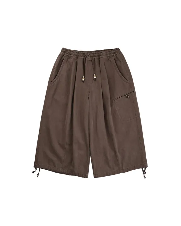 HS Balloon Easy Shorts_Brown