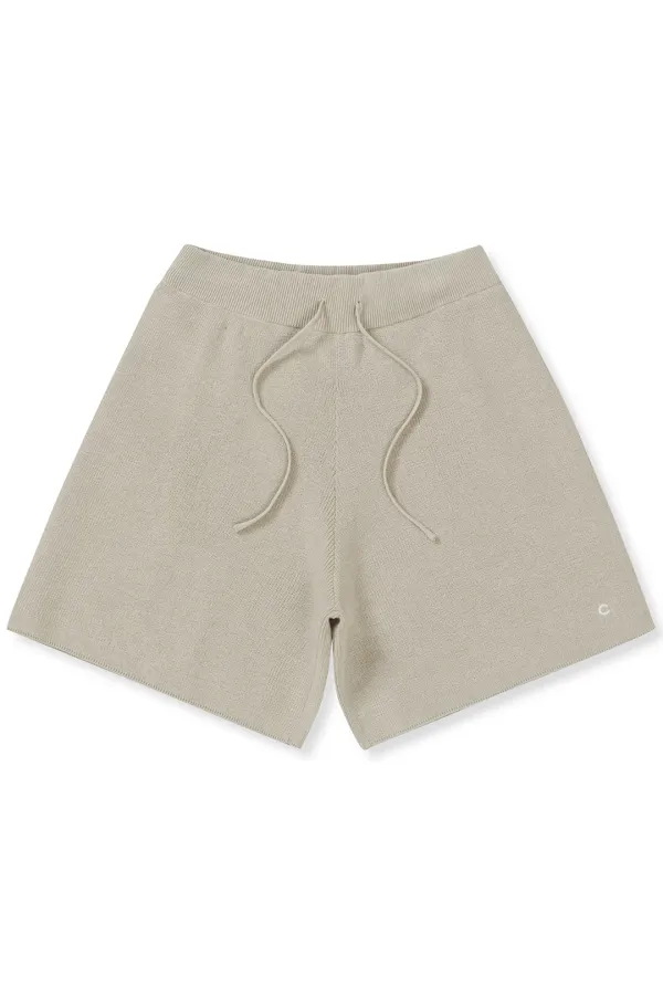 [25SS clove] Knit Bermuda Shorts (Light Grey)