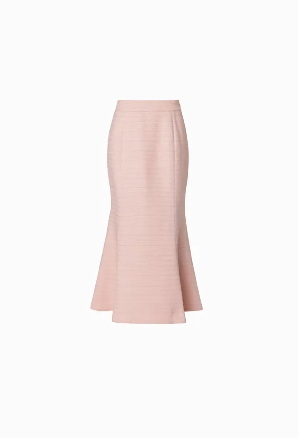 Bianca Tweed Skirt (Pink)