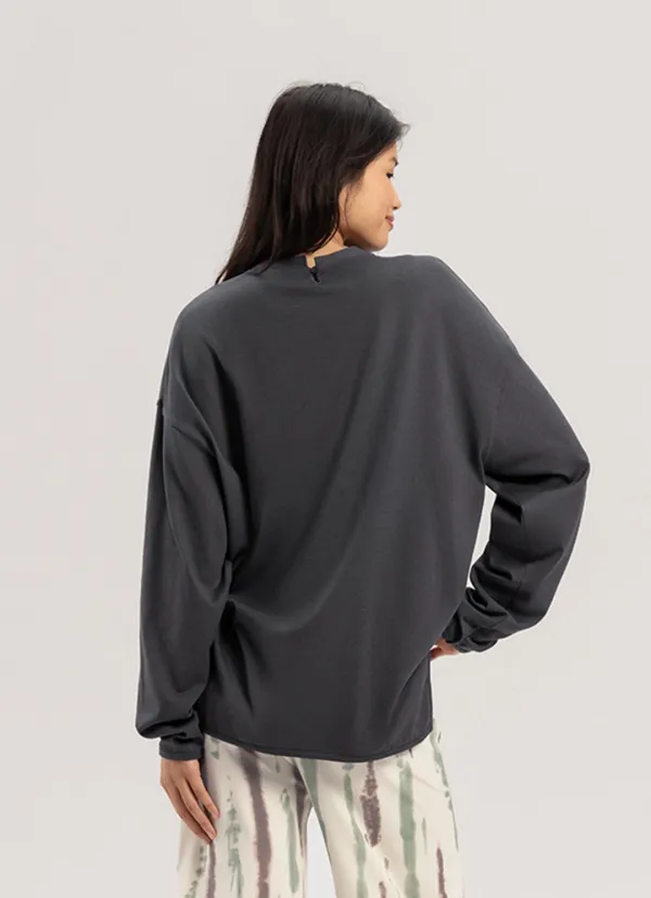 Egg long Sleeve (Unisex)_Pavement