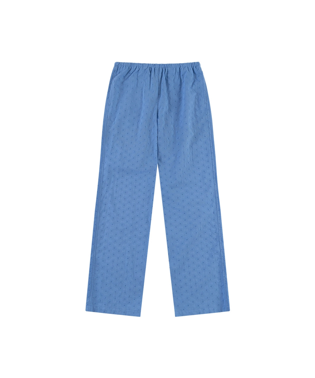 반원 아뜰리에 P3301 플라워 엠브로이더리 팬츠_Cobalt blue 상품 이미지 1