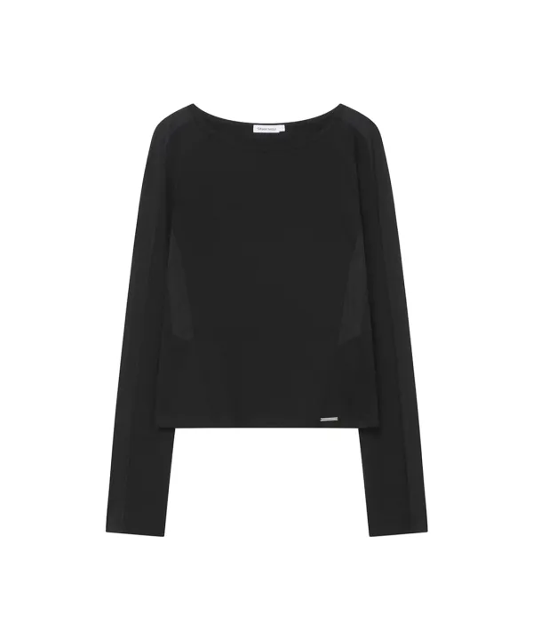 Shirt combination long sleeve BLACK