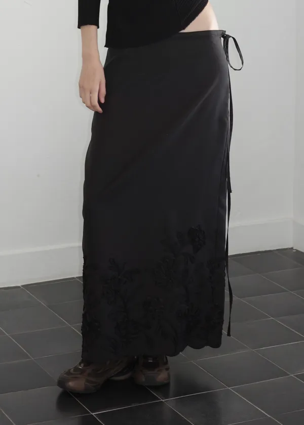 [ 4차 프리오더 ] POPPY SKIRT [BLACK]