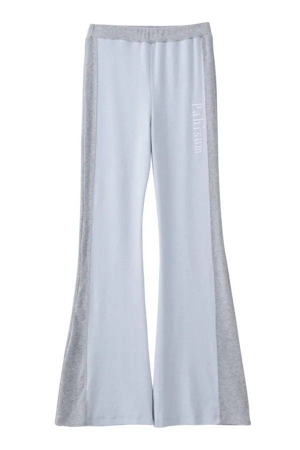 Soft Slim Boot-Cut Pants_Light Grey