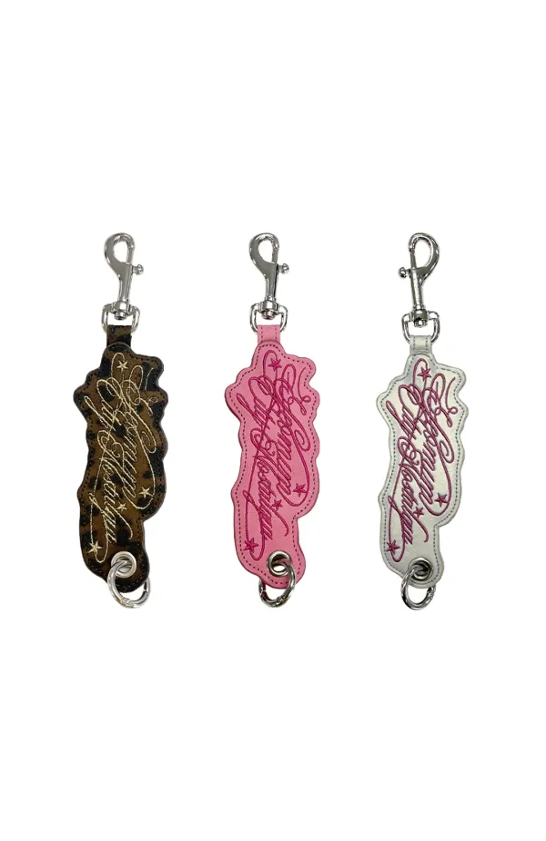 letter tag keyring (3colors)