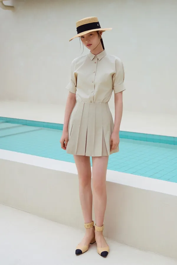 NO.29 SKIRT - BEIGE