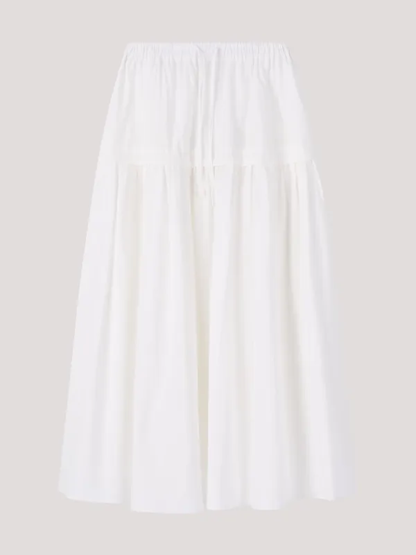 [11th 예약배송 / 6월 10일] Frill Lace Long Skirt