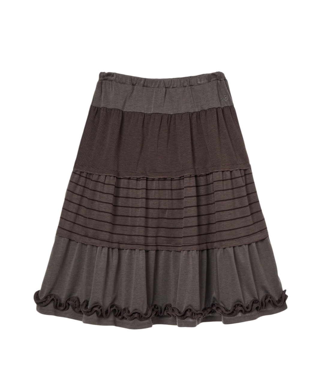 에이이에이이 TIERED FRILL SKIRT [PURPLE] 상품 이미지 1
