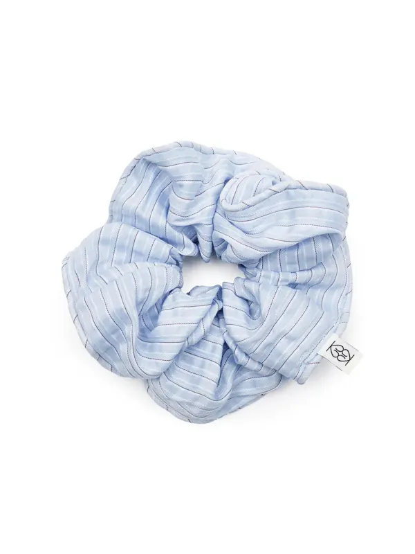 [4차] EMMA Scrunch Sky Blue Stripe