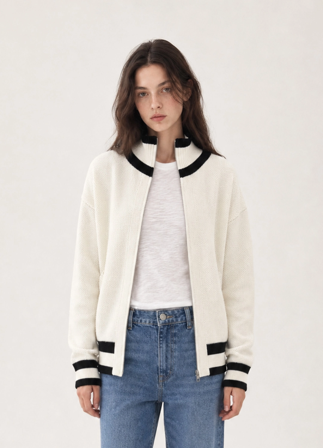 뮤제라 Alma Knit Zip Up 상품 이미지 2