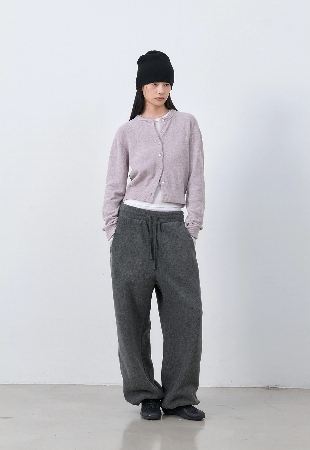 아뜰리에 나인 (PT-5829)AN TOVE FLEECE BANDING PANTS 상품 이미지 2
