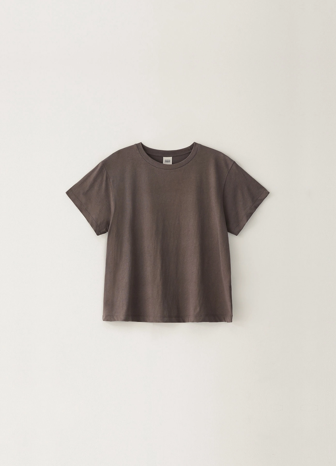 페블엠 [Refurb] 40\'s Round T-Shirt - Brown 상품 이미지 1