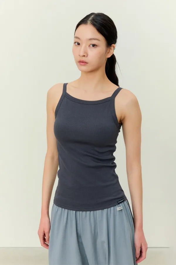 Flat Rib Top- 3Colors