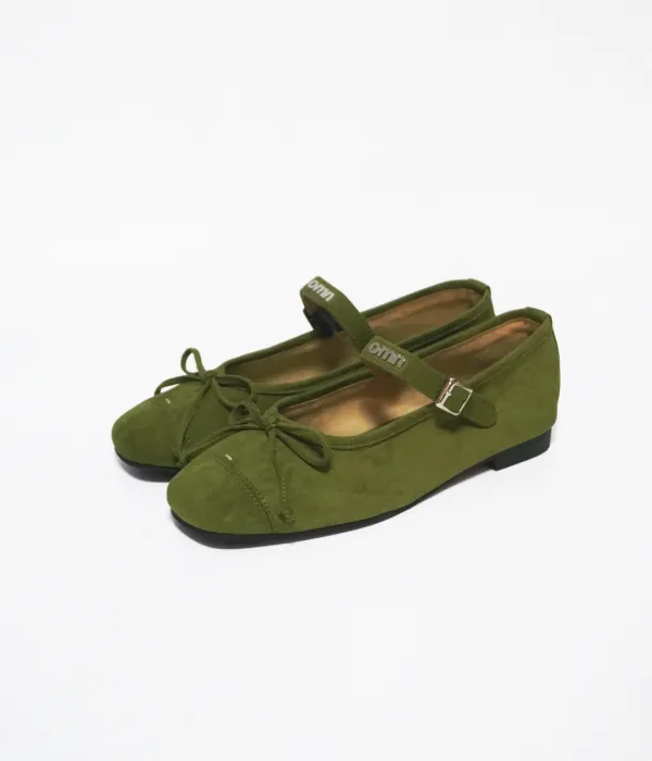 omn Flat Shoes _Olive