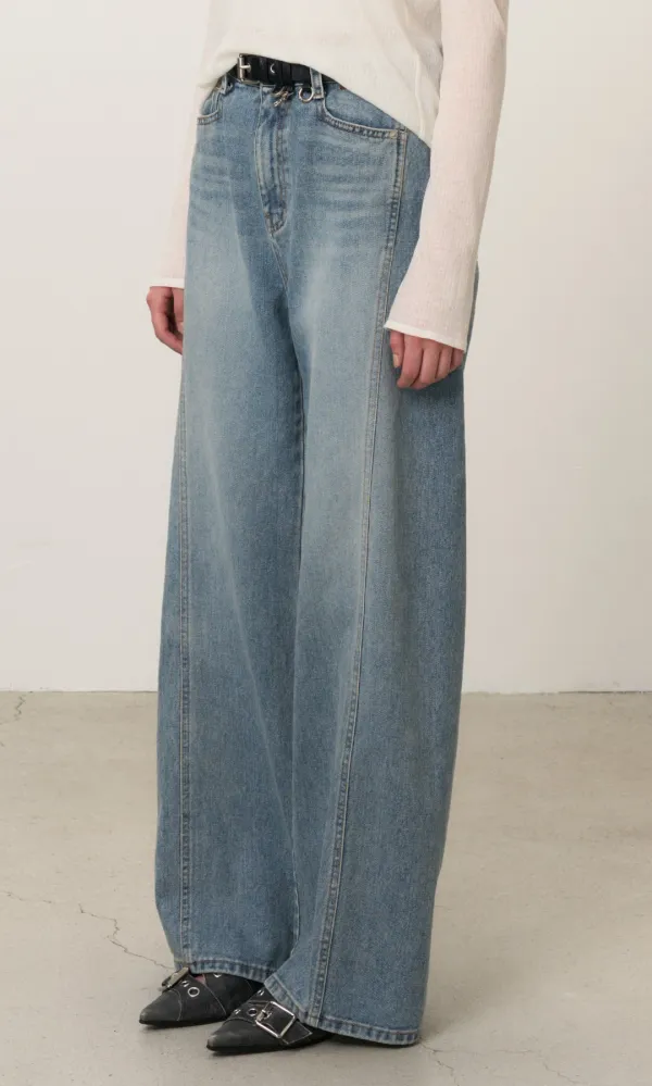 Signature Denim Pants_Blue