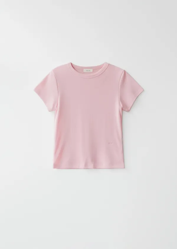 Bessette half tee (light pink)
