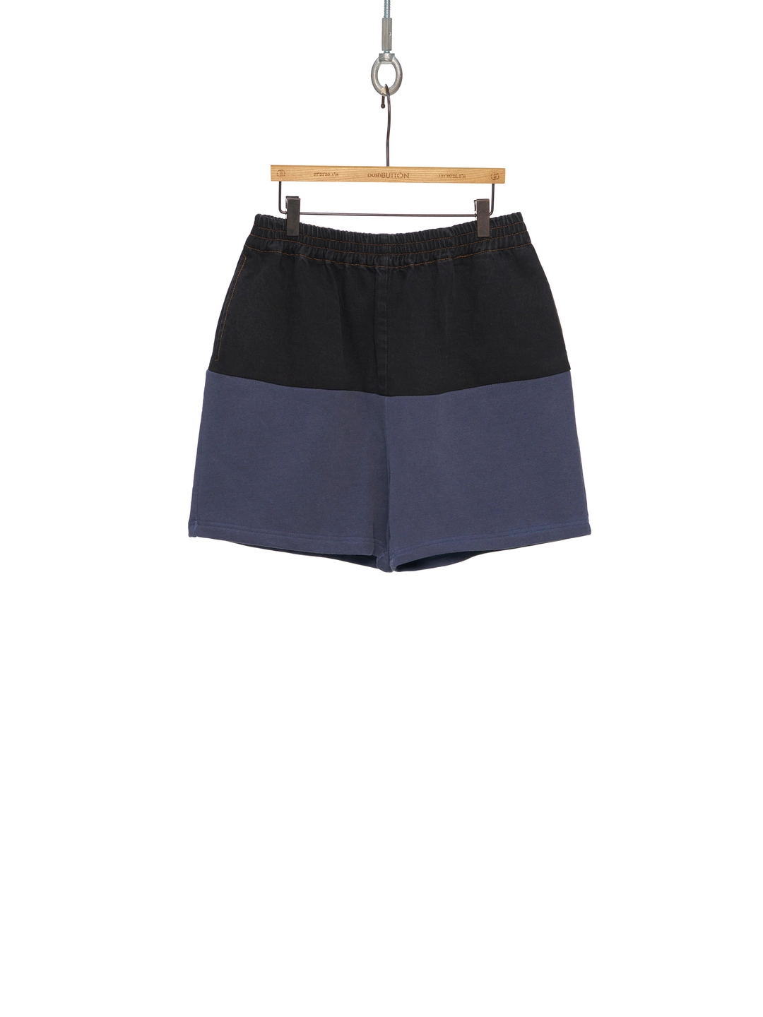 푸쉬버튼 SS26 ZERO BLACK HYBRID DENIM JERSEY SHORTS 상품 이미지 1