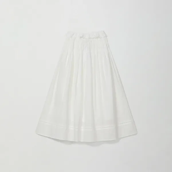 Olly smocked skirt