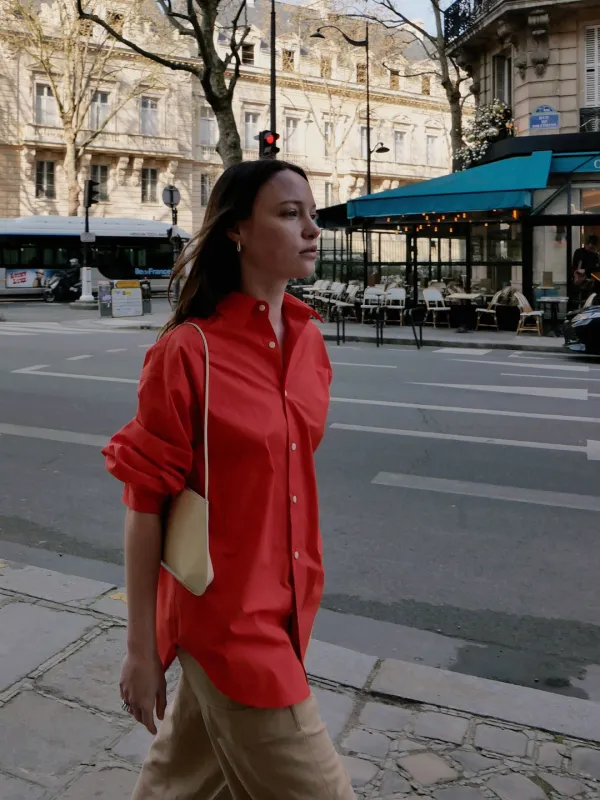 Classic Solid Shirt (red)