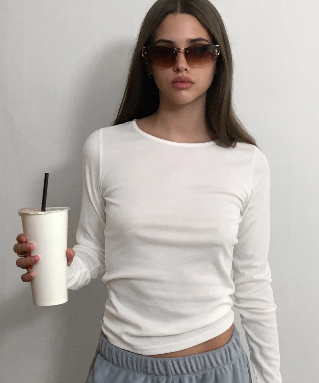 비터셀즈 Essential Tencel Long Sleeve-Ivory 상품 이미지 2
