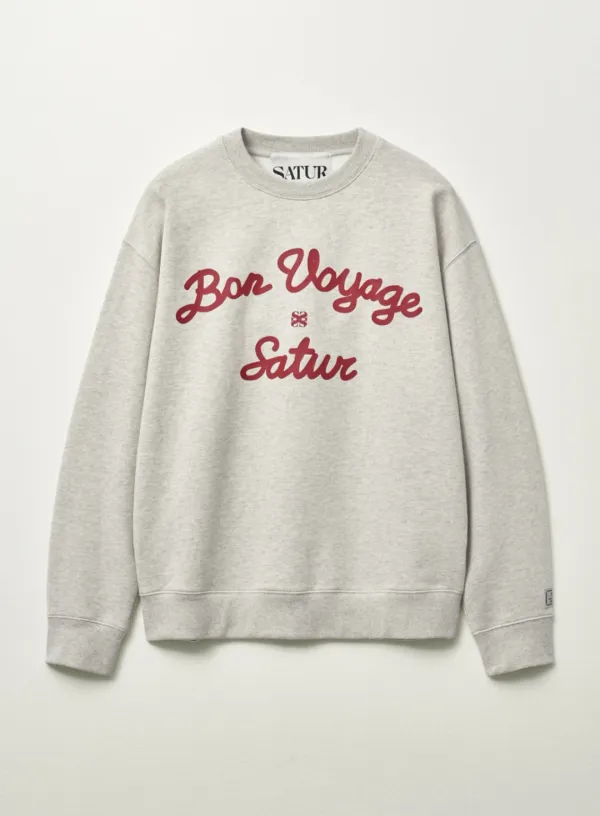Bon Voyage Sweatshirt - Oatmeal
