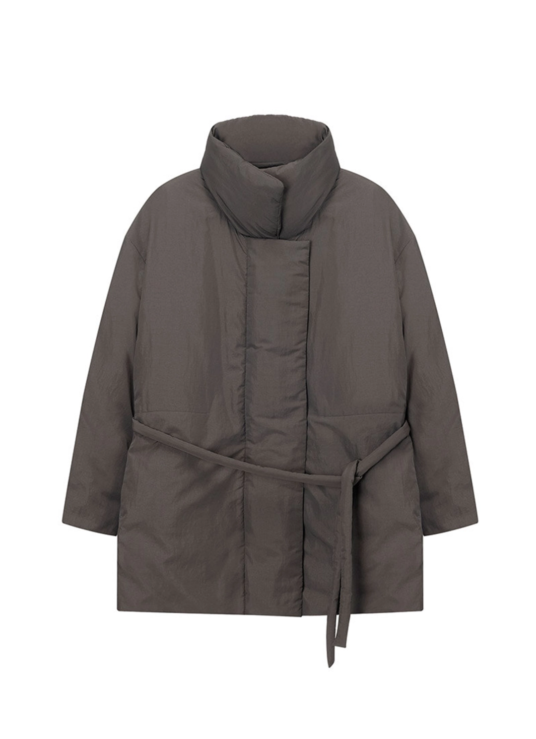 루에브르 High-neck Belted Down Coat SD5WM418_2color 상품 이미지 1