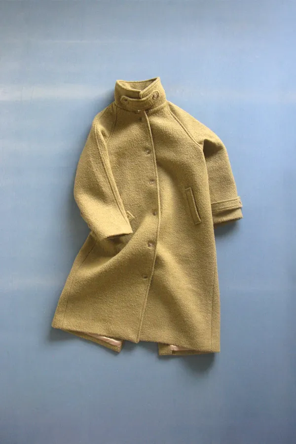 Snug boucle coat_beige