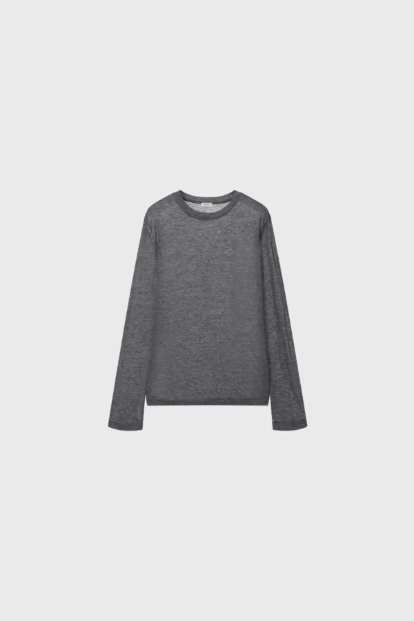 Wool Standard T-Shirt (Ivory / Cream / Melange Gray / Dark Gray / Red)