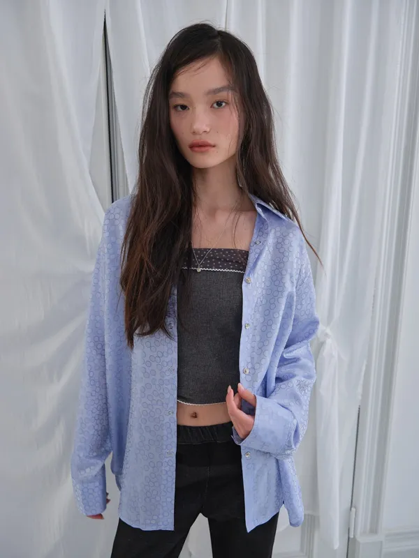 Sleeky Circle Shirt (Blue)