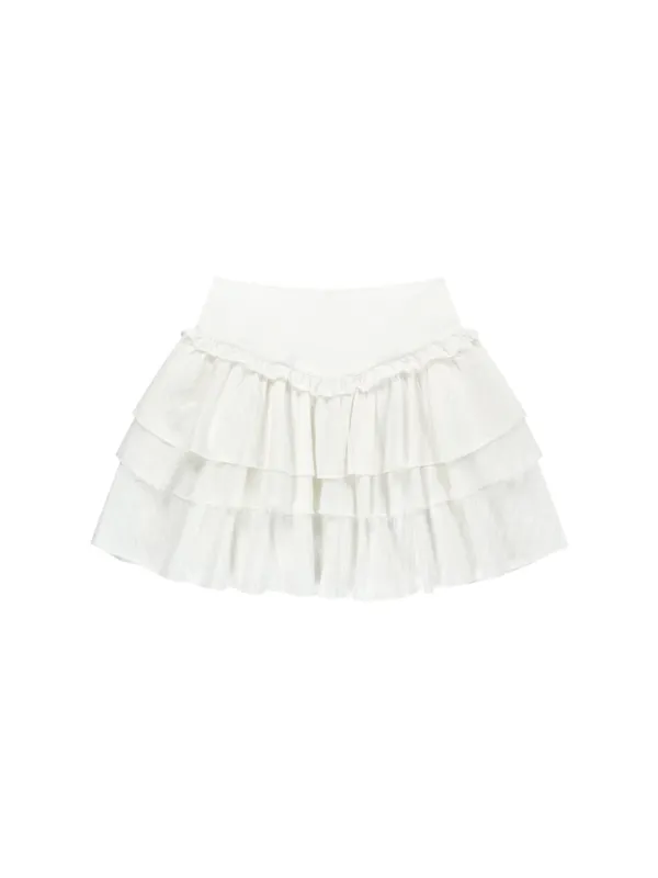 Oleaje Mini Skirt Off-White