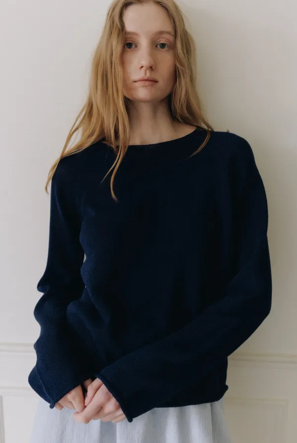 Cyprus knit (Navy)