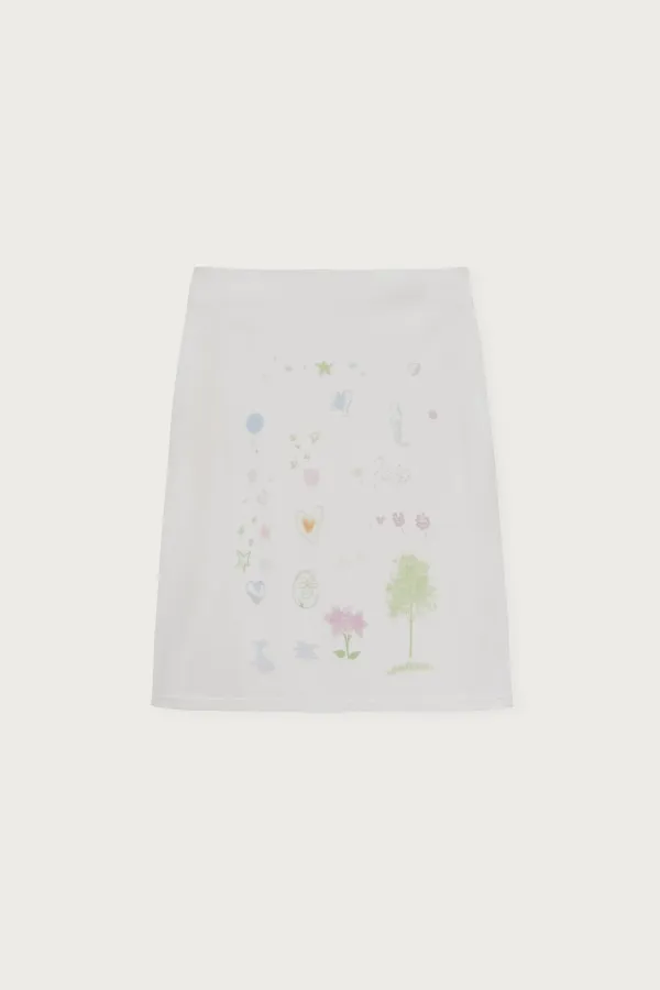 환상의 나라 SKIRT WHITE
