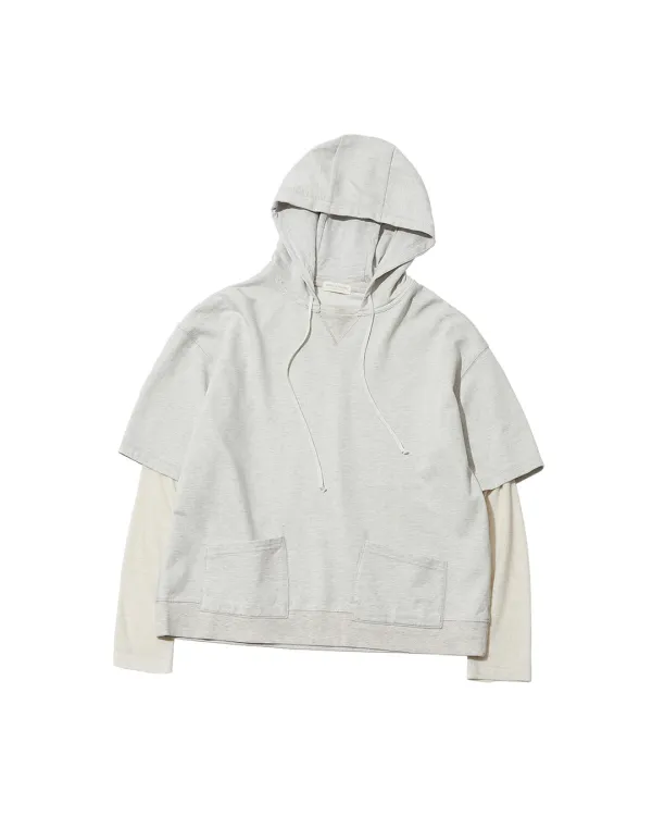 vero hooded t-shirt (melange gray)